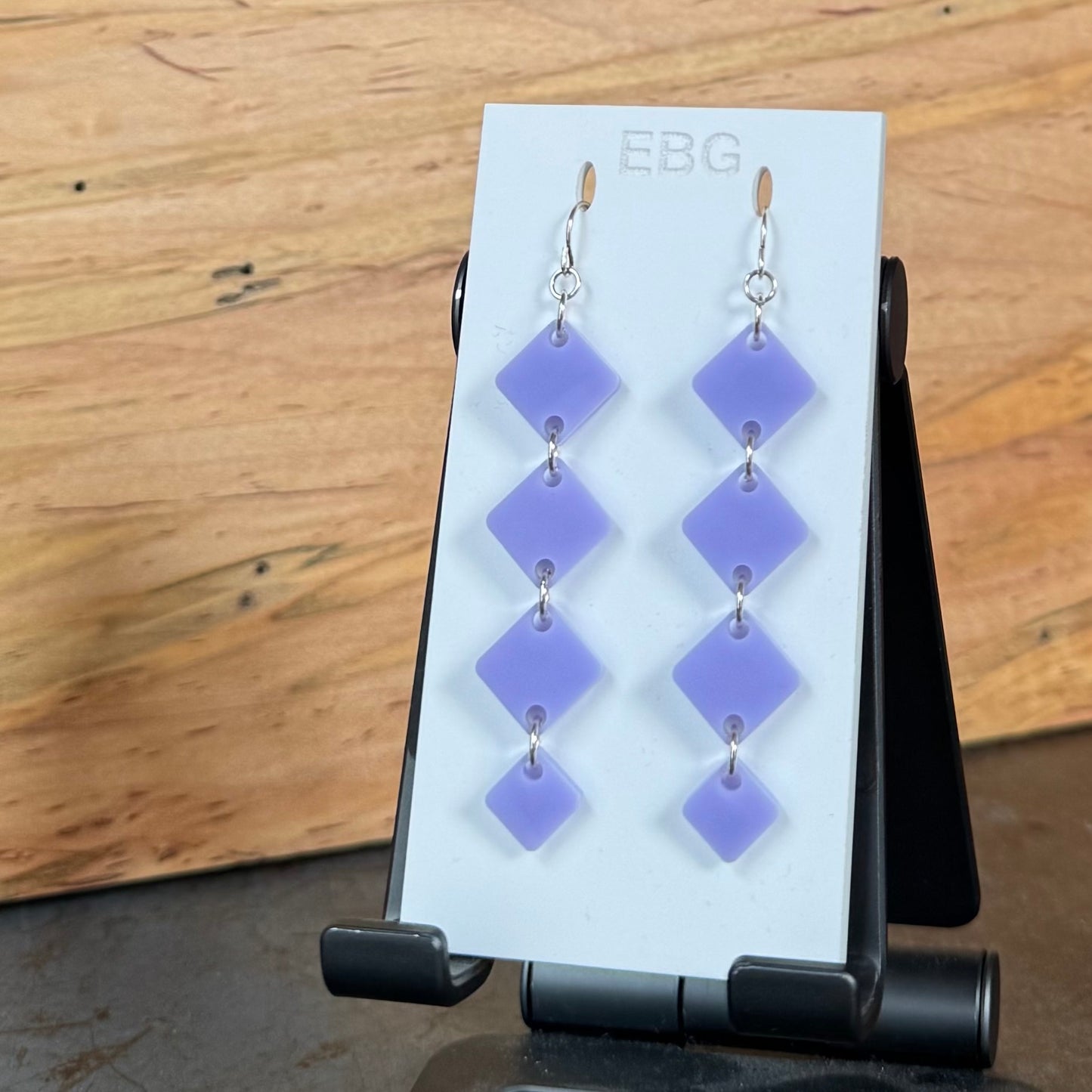 Long Diamond Earrings - New Colors!