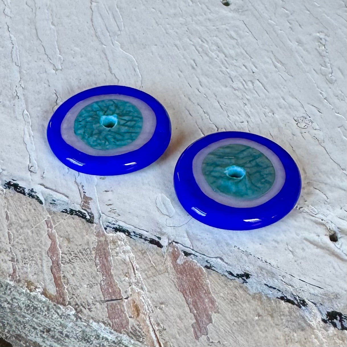 TEXTURED DISCS - Turquoise, Pink, Blue