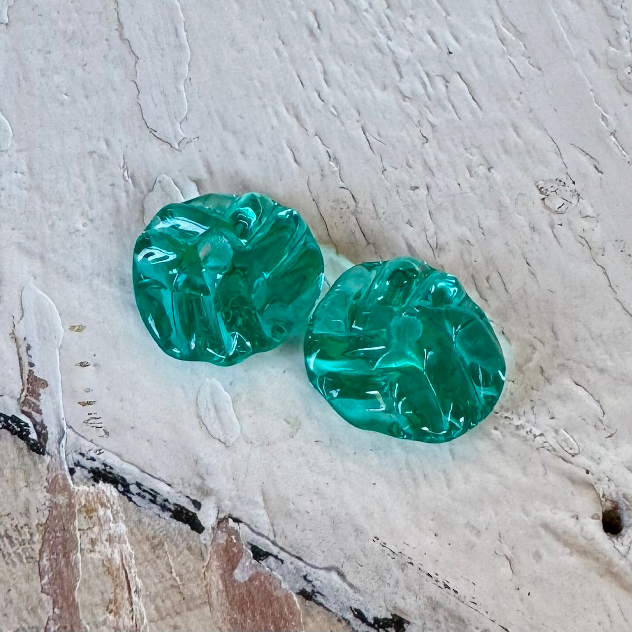 MICRO PUFFS - Teal Pair