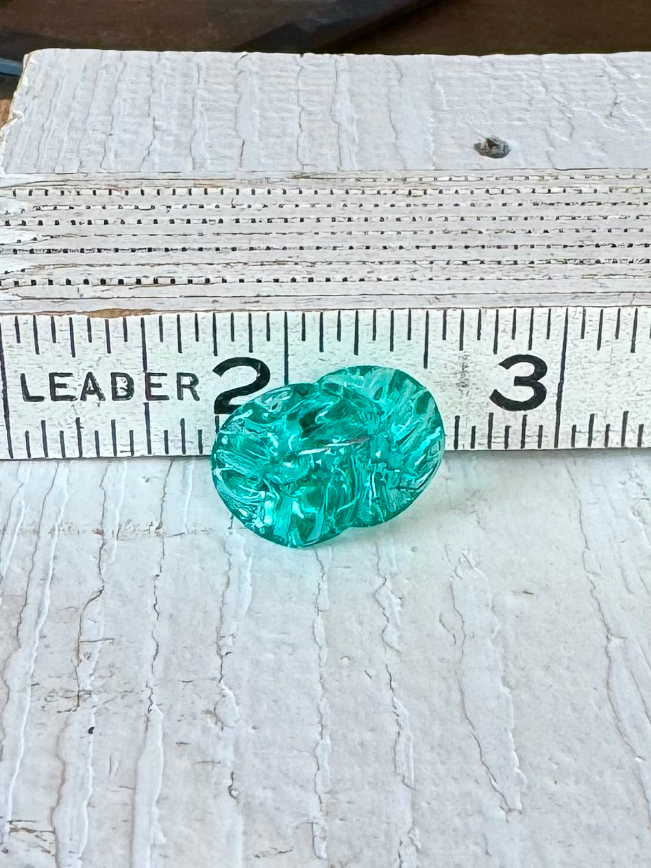 MICRO PUFFS - Teal Pair