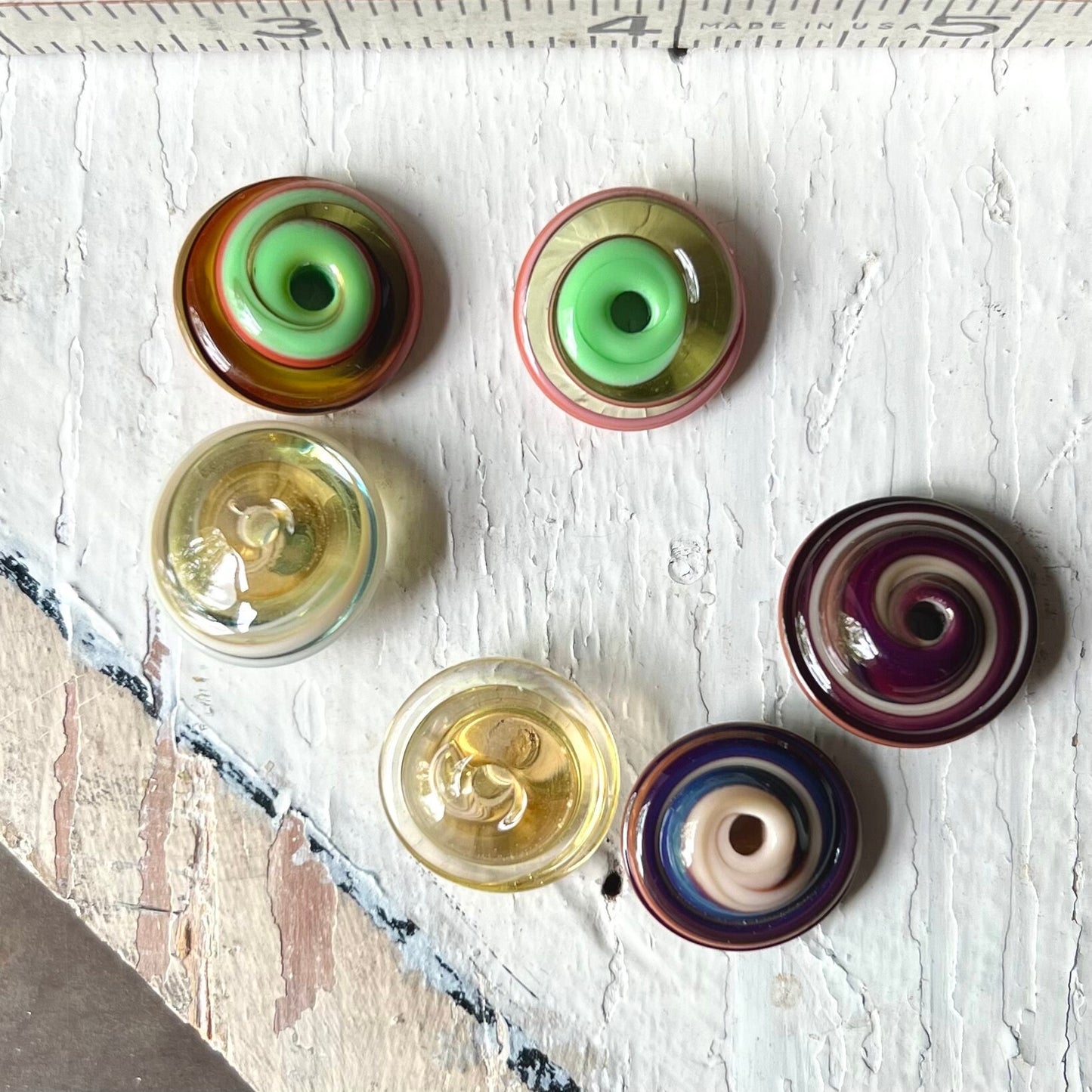 CHUNKY DISCS - Corals Creams and Transparents