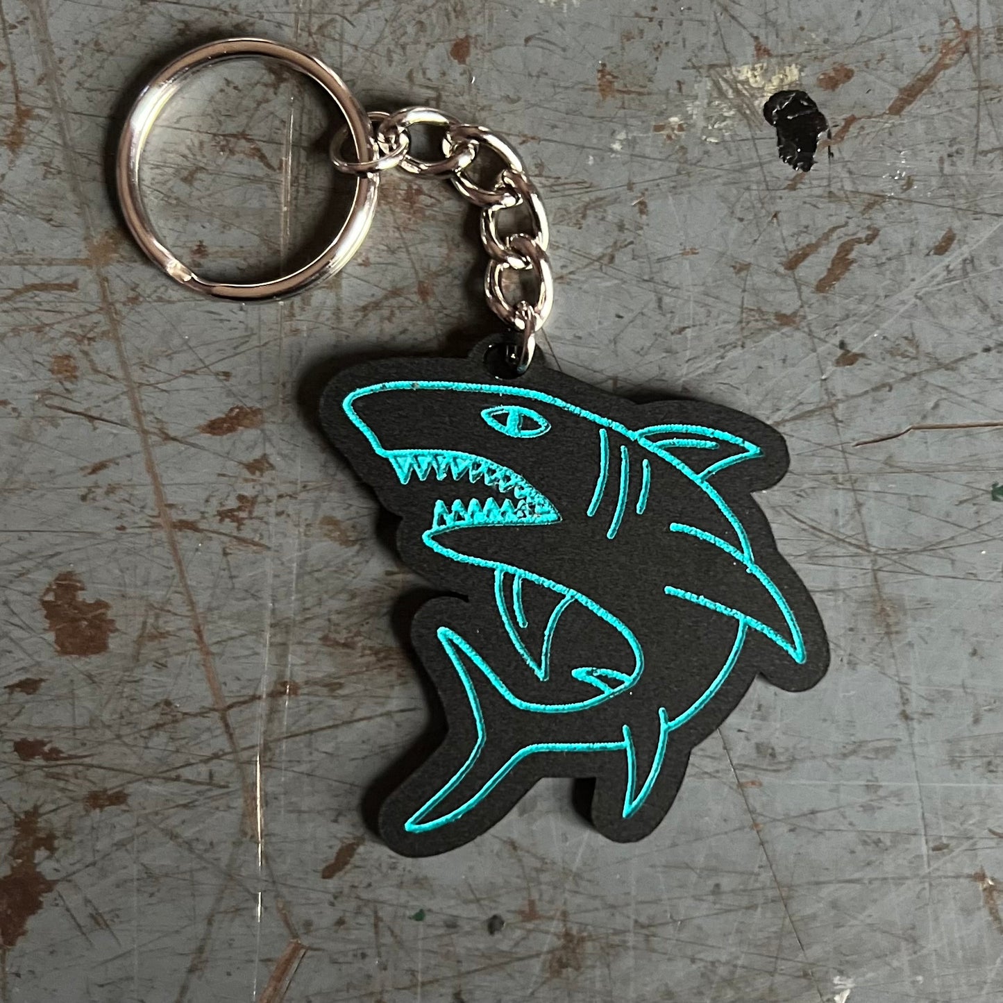 Acrylic Key Chains - Shark