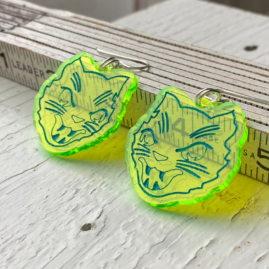 Halloween Cat Earrings