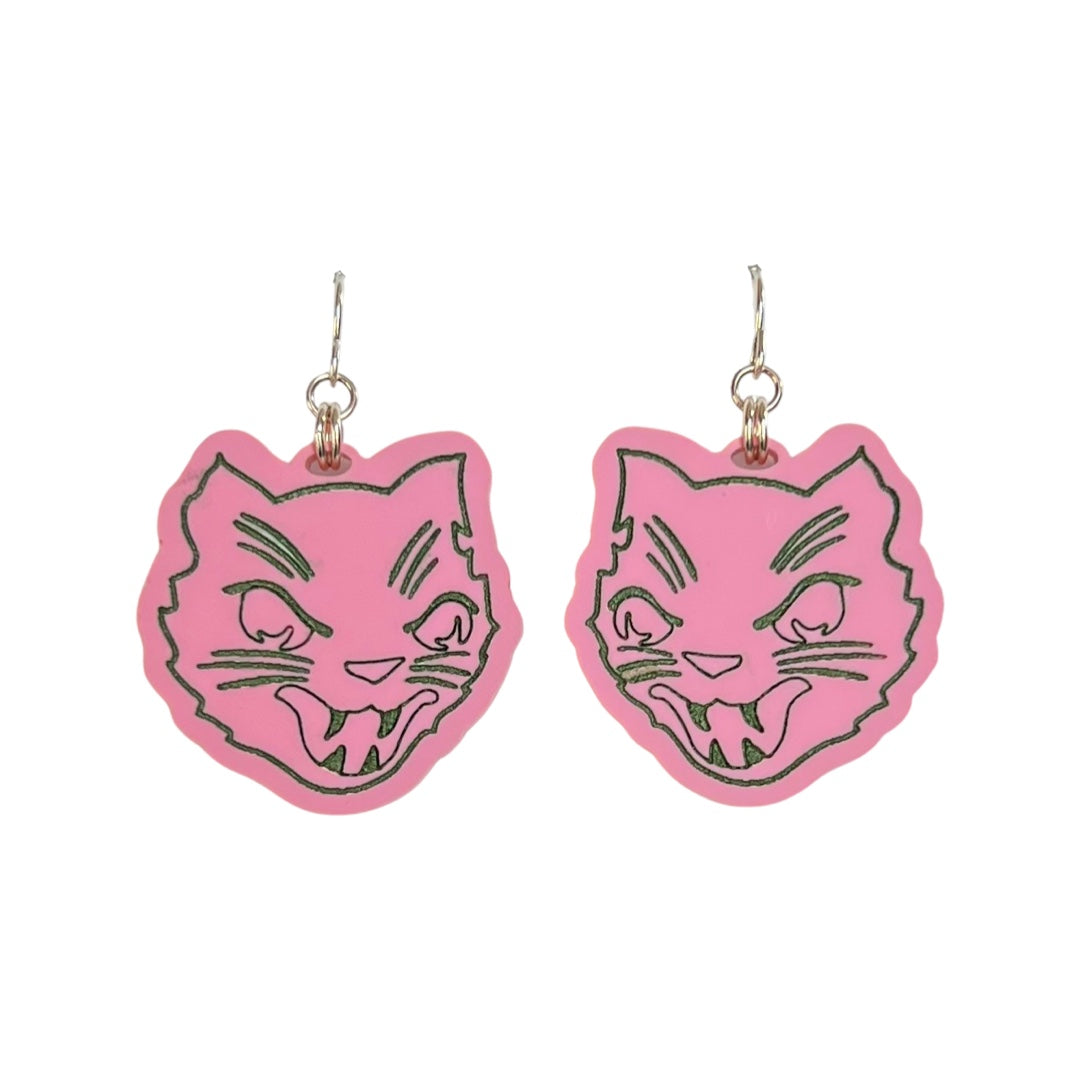 Halloween Cat Earrings