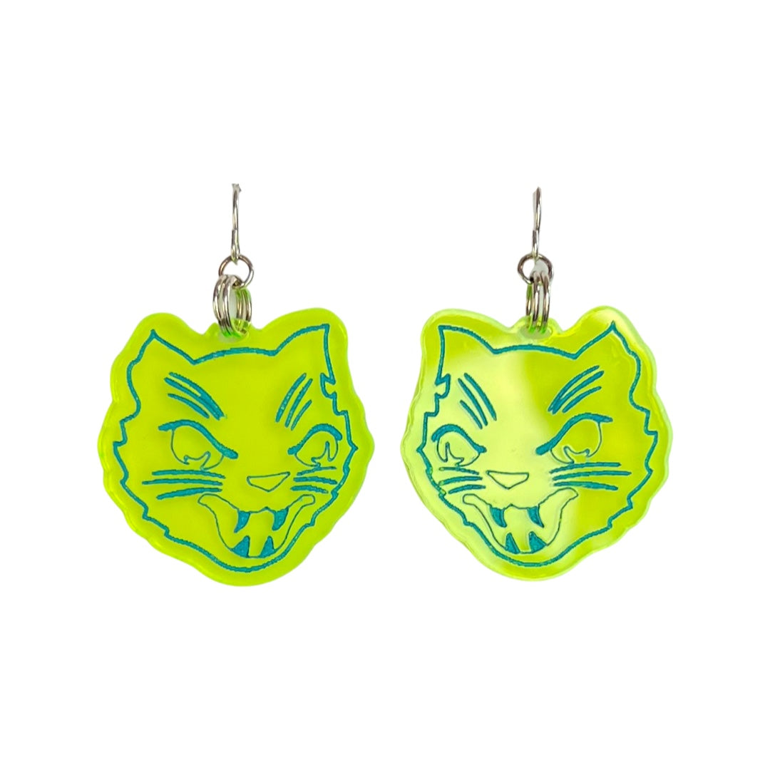 Halloween Cat Earrings