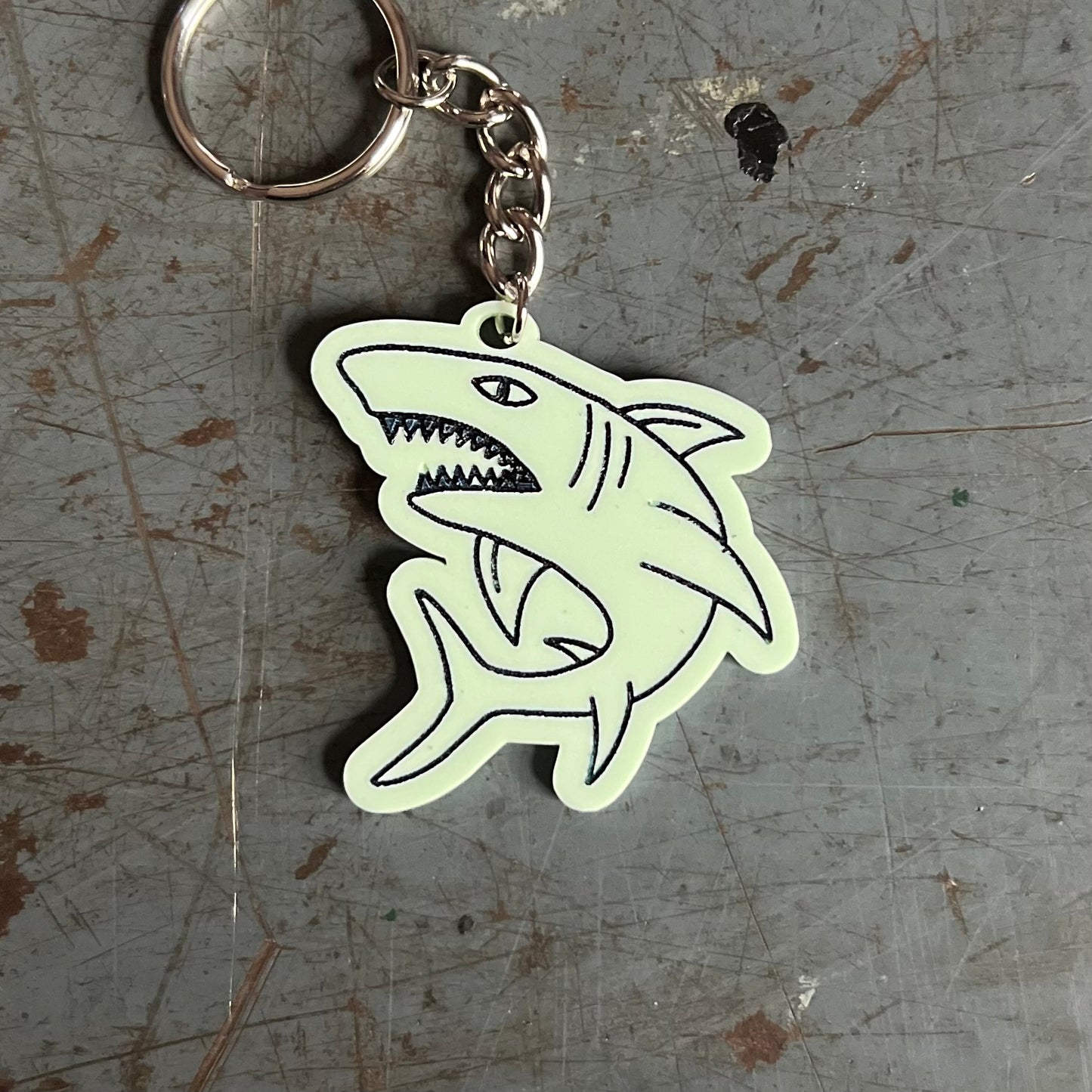 Acrylic Key Chains - Shark