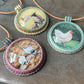 Bead Embroidered Solo - Sheep